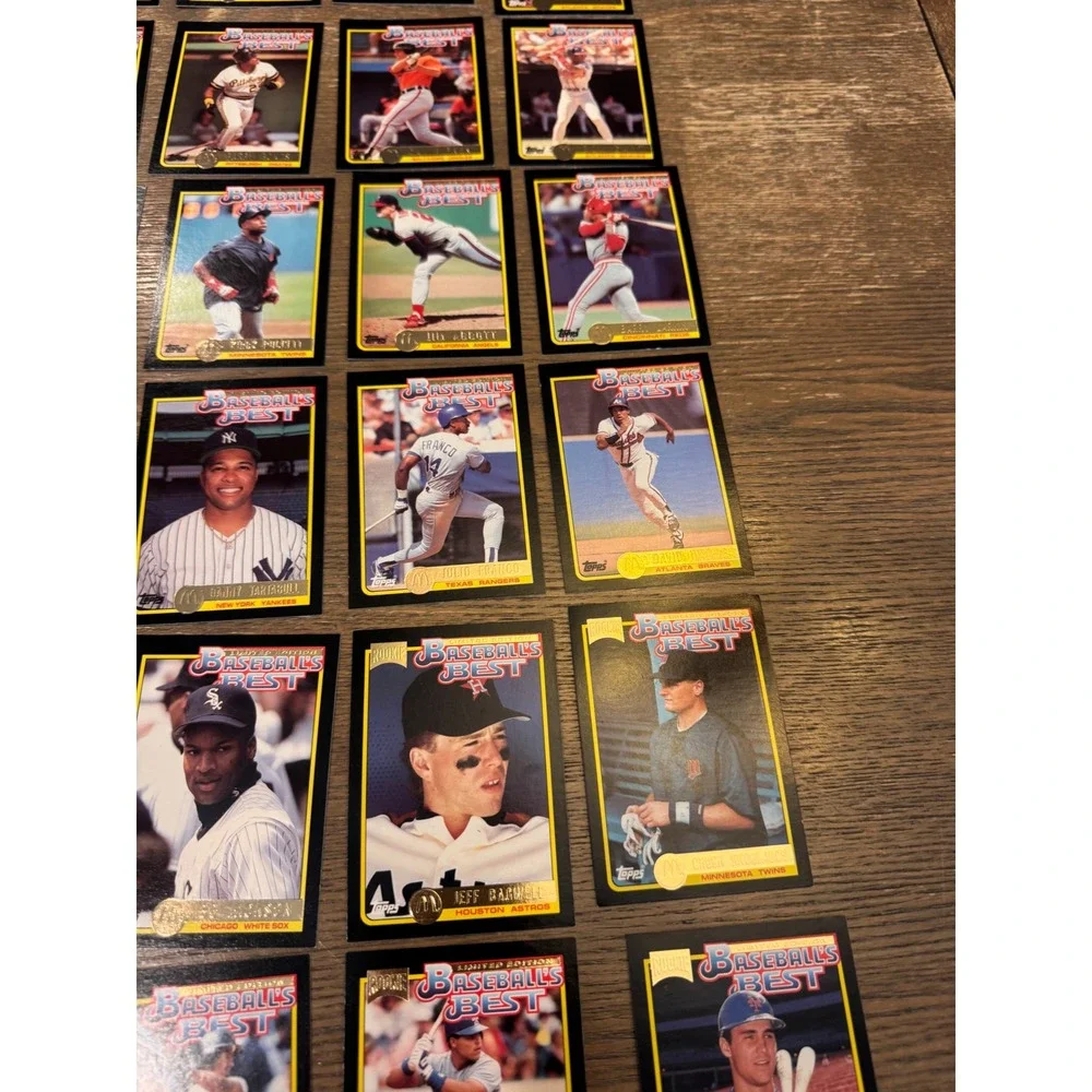 1992 Topps McDonald's Baseball's Best Complete 44 Card Set Barry Bonds Ripken